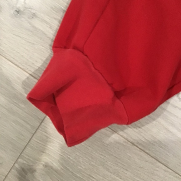 Red Zamora FIgS pants scrubs large used good - Picture 5 of 9